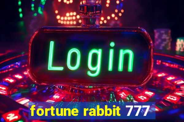 fortune rabbit 777